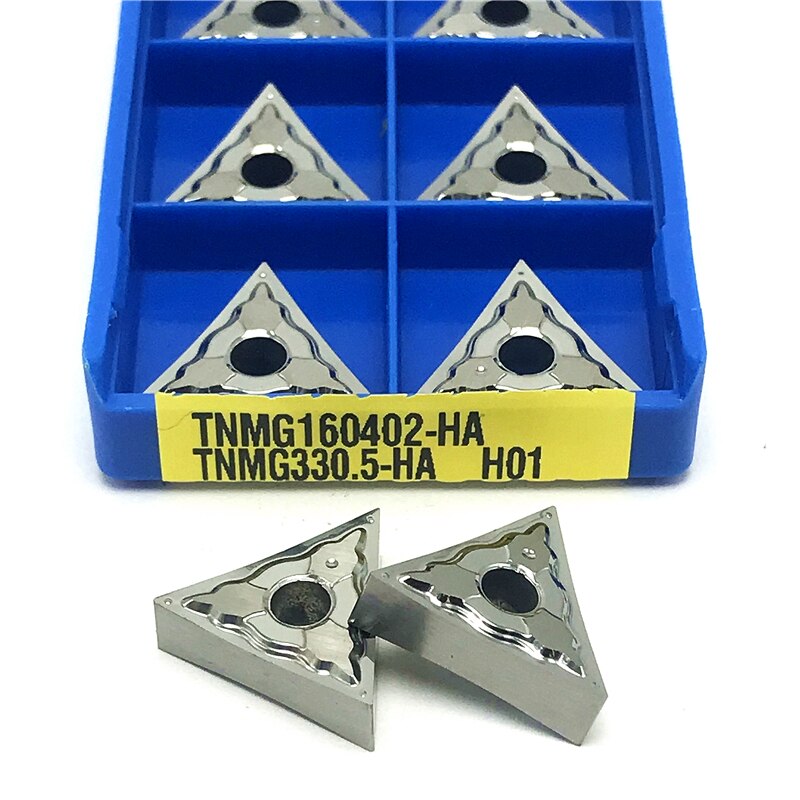 고품질 외부 터닝 툴 TNMG160402 HA H01, 카바이드 인서트, 알루미늄 구리 공구, TNMG 160402, 선반 공구, 터닝 인서트